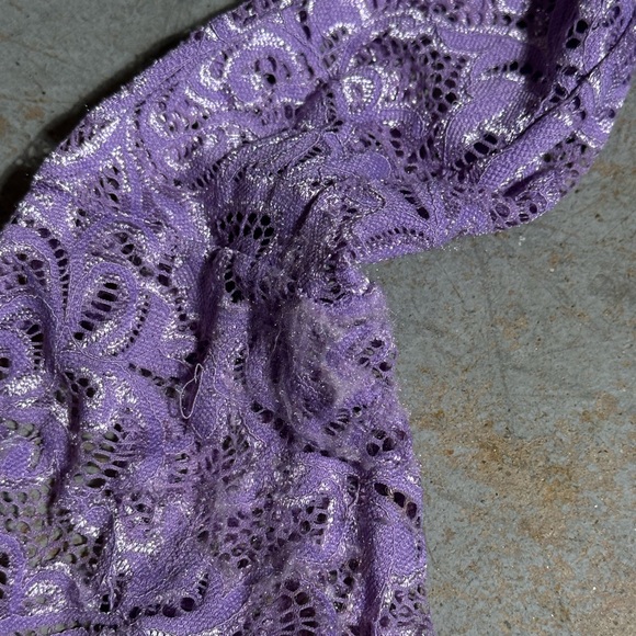 I.AM.GIA Purple Lace Long Sleeve Top Bell Sleeves - Gemma - Picture 4 of 6